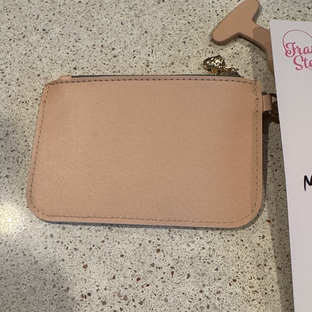 Frasier Sterling Tan Coin Purse and Martini Charm Set - Picture 6 of 6